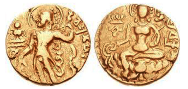 Chandragupta I. Circa AD 320-335. AV Dinar (7.74 g, 12h). Archer type. 