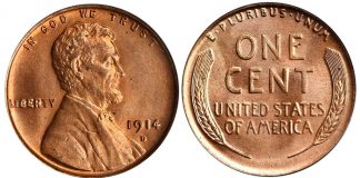 United States 1914-D Lincoln Cent