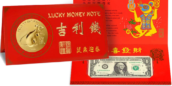 BEP Celebrates Chinese New Year with Year of the Rat 2020 $1 Note