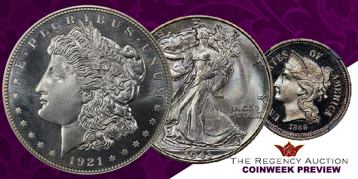 Legend Rare Coin Regency Auction 35 Preview