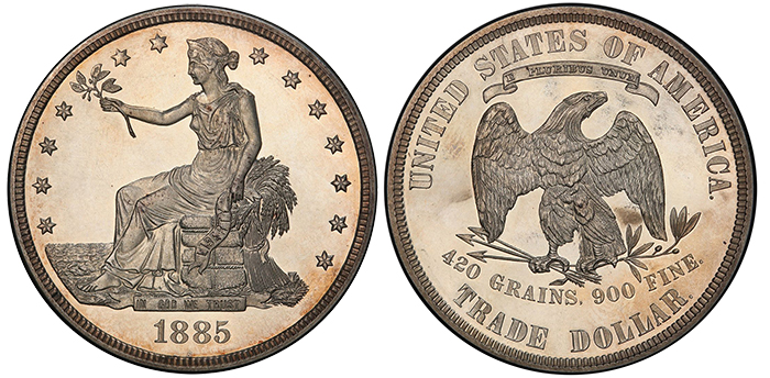 1885 Trade Dollar