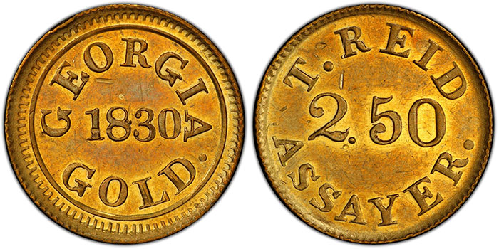 Georgia 1830 Gold