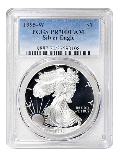 1995-W Silver Eagle