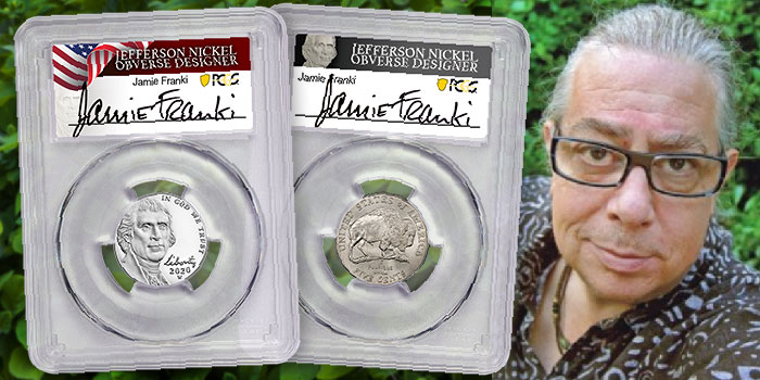 Coin Designer Jamie Franki Signs Exclusive PCGS Signature Label Deal