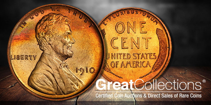 Matte Proof 1910 Lincoln Cent at GreatCollections Much Scarcer Than Commonly Understood