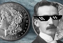 United States 1921-S Zerbe Proof Morgan Silver Dollar
