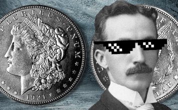 United States 1921-S Zerbe Proof Morgan Silver Dollar