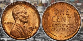 United States 1928-S Lincoln Cent