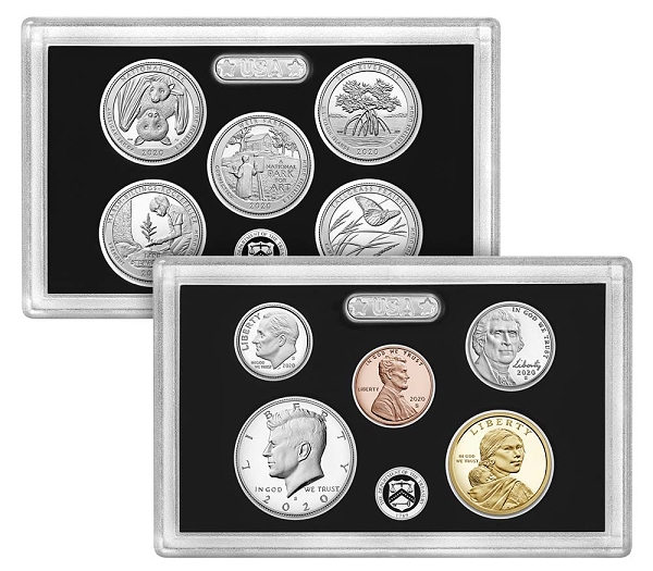 2020 U.S. Mint Silver Proof Set.