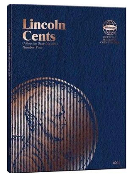 Lincoln Cents Whitman Folder.