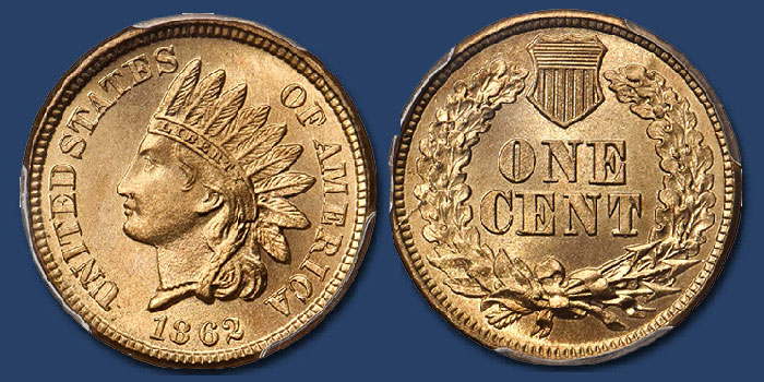 Finest Graded 1862 Cent Featured in Stack's Bowers June 2020 Santa Ana Auction