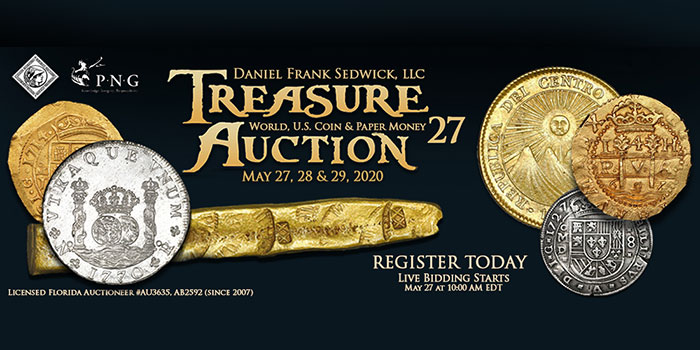 Just One Week Left Before Daniel Frank Sedwick Treasure Auction 27 Goes Live