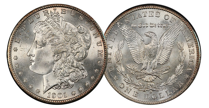 1901-S Morgan Dollar - Image: PCGS