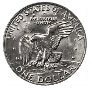 1978-D Eisenhower Dollar Reverse