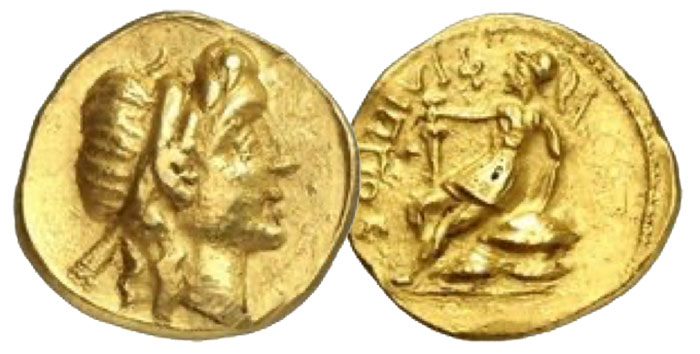Sicily, Eunos, 135-132 BCE Chr. Stater 