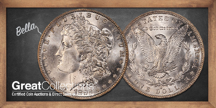 Gem 1882-O/S Strong Overstrike Morgan Dollar Highlight at GreatCollections