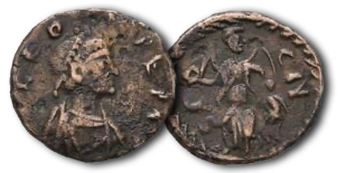 Leo II, 474. Nummus (Bronze, 11.5 mm, 0.99 g, 6 h), Constantinople.