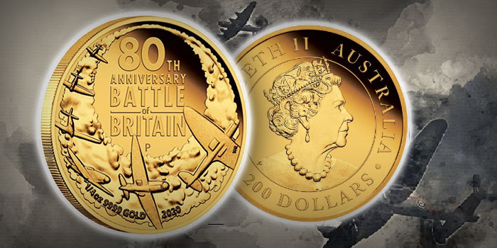 Perth Mint Coin Profiles - Australia 2020 Battle of Britain 80th Anniversary Gold Proof Coins