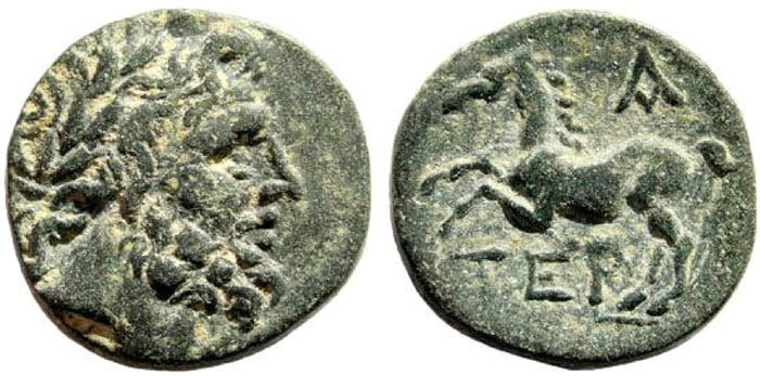 Termessos Major, Pisidia, AE17. 5.14gr. 71 BC. Dated year 1