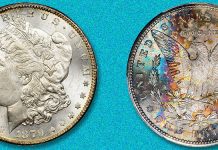 Spectacular Toned 1879-S Morgan Dollar in Stack's Bowers August Las Vegas Auction