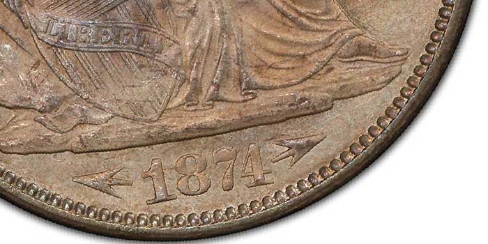 Why Some Liberty Seated Coins Have Arrows by the Date
