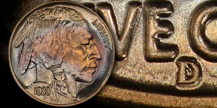 The 1938-D D Over S Buffalo Nickel Variety