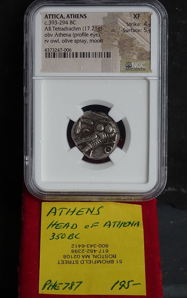 My Owl accompanied by the original handwritten (upside-down) insert by Ed. Courtesy Jim Bisognani, NGC