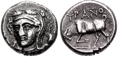 Sarmatia, Tyras, drachm