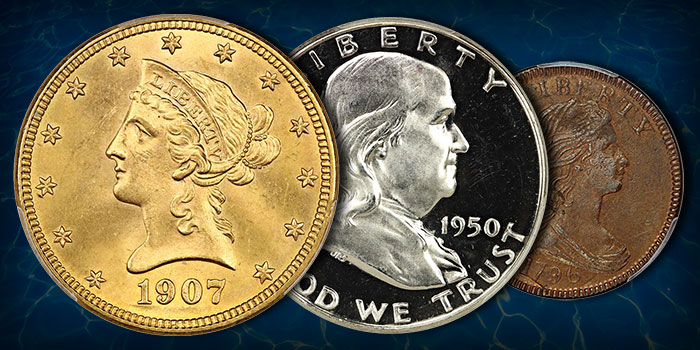 Branch Mint Gold of Gingko Collection at David Lawrence Rare Coins
