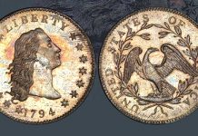 America's First Silver Dollar - 1794