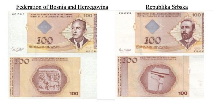 Bosnia and Herzegovina: The Two Sides of a Bill