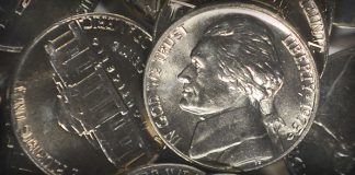 United States 1975-D Jefferson Nickel