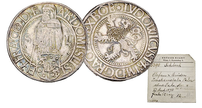 Roman-German Empire, Silt, county. Stefan, (1505 - 1532). AR Taler