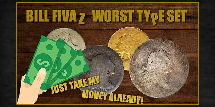 Stack's Bowers Offers Bill Fivaz’s World’s Worst Type Coin Set