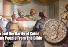Salome and the Rarity of Coins Featuring People From The Bible - By Mike Beall
