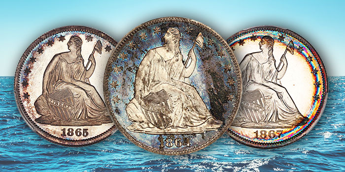David Lawrence Rare Coins Offers #1 PCGS Registry Set of Proof Seated Liberty Half Dollars