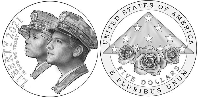 US Mint Announces Designs for National Law Enforcement Memorial Commemorative Coin Program