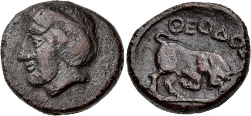 Figure 3: Cimmerian Bosporos, Theodosia, AE 14,