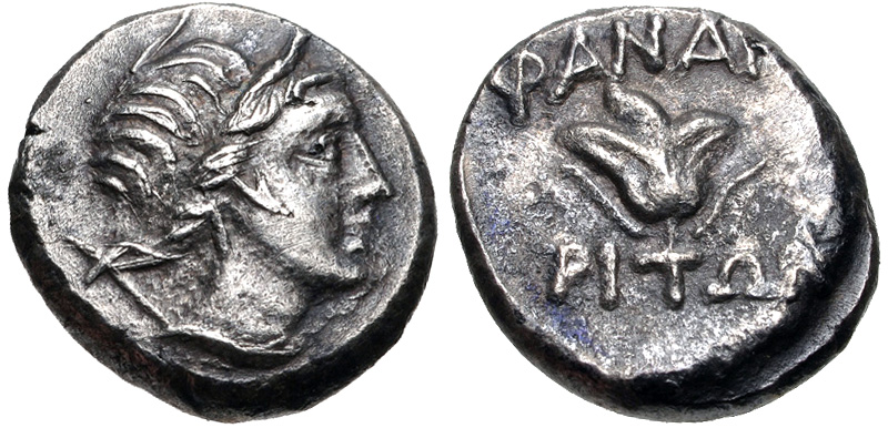 Figure 9: Cimmerian Bosporos, Phanagoria, AR drachm