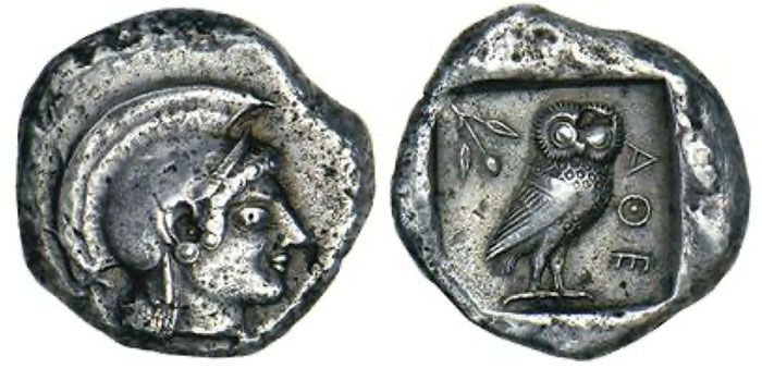 Athenian Archaic Tetradrachm