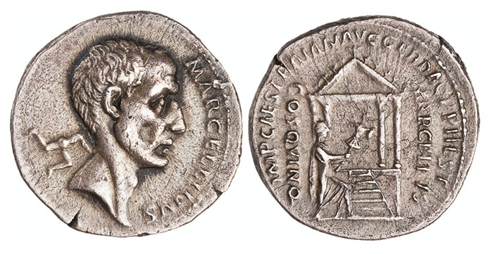 Rome, silver denarius struck under Trajan, c.112-114 CE