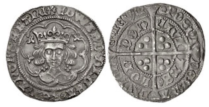 YORK. Edward IV. First reign, 1461-1470. AR Groat (27mm, 3.58 g, 3h).