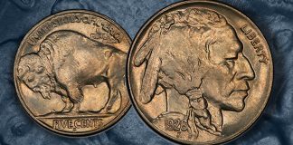 Recenty Discovered Key Date 1926-S Buffalo Nickel Offered by GreatCollections