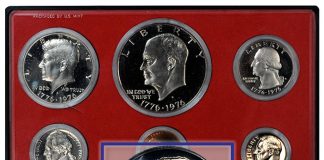 Rare Modern US No Mint Mark Proof Coins