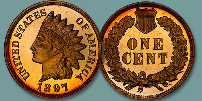 Stack's Bowers March Showcase Auction Features Incredible PR-67+ DCAM (PCGS) CAC 1897 Cent
