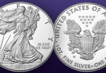 United States Mint 2021-W American Silver Eagles last to featureJohn Mercanti's Heraldic Eagle reverse