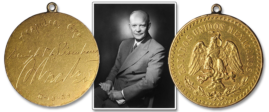 Eisenhower in Acapulco: An American-Mexican Numismatic Memento Featured in Stack's Bowers February Colelctors Choice Online Auction