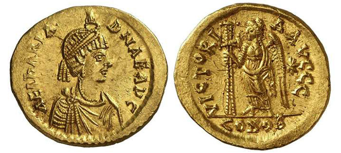 Ariadné Solidus, Mike Markowitz: Ten Roman and Byzantine Coins I’d Love to Own