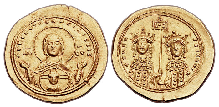 Zoë and Theodora Histamenon, Mike Markowitz: Ten Roman and Byzantine Coins I’d Love to Own