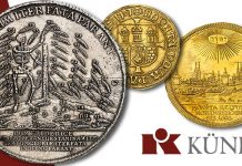 Top 10 World Coin Highlights of Künker's January Rarity Auction